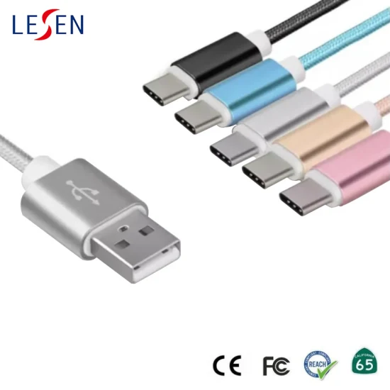 Самый продаваемый USB-кабель для передачи данных типа C для зарядки 3.0/2.0 для ПК/телефона