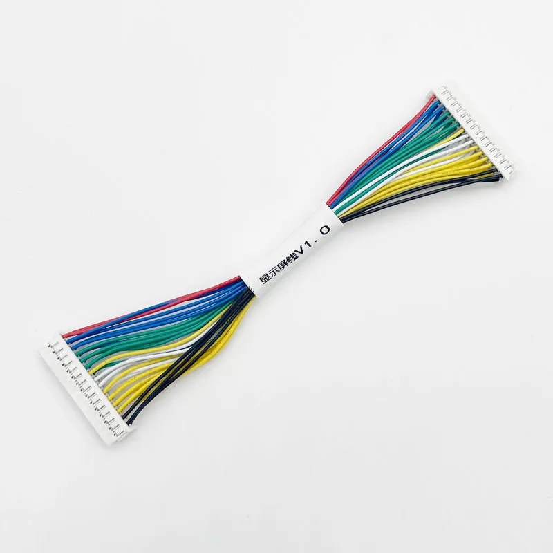 Обработка индивидуального жгута внутреннего оборудования 2.0, двухрядный разъем для подключения клеммы интеллектуального дверного замка, провод