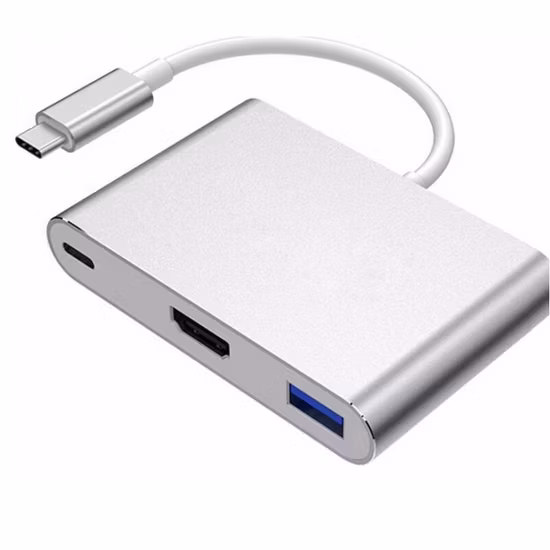 USB 3.1 Type C — 4-портовый адаптер-концентратор 3.0